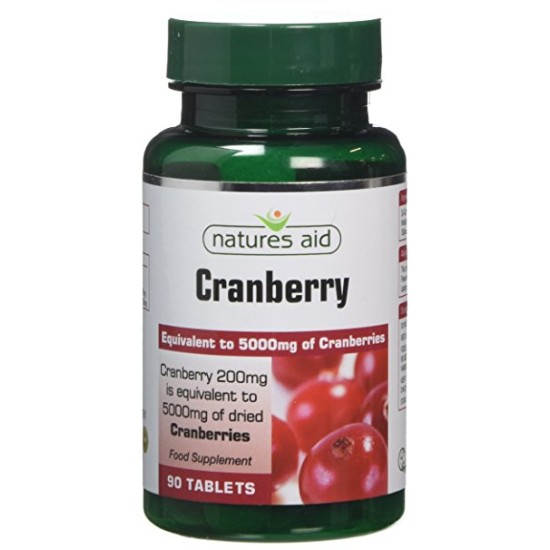 Natures Aid Cranberry 5000mg 90 Tablets